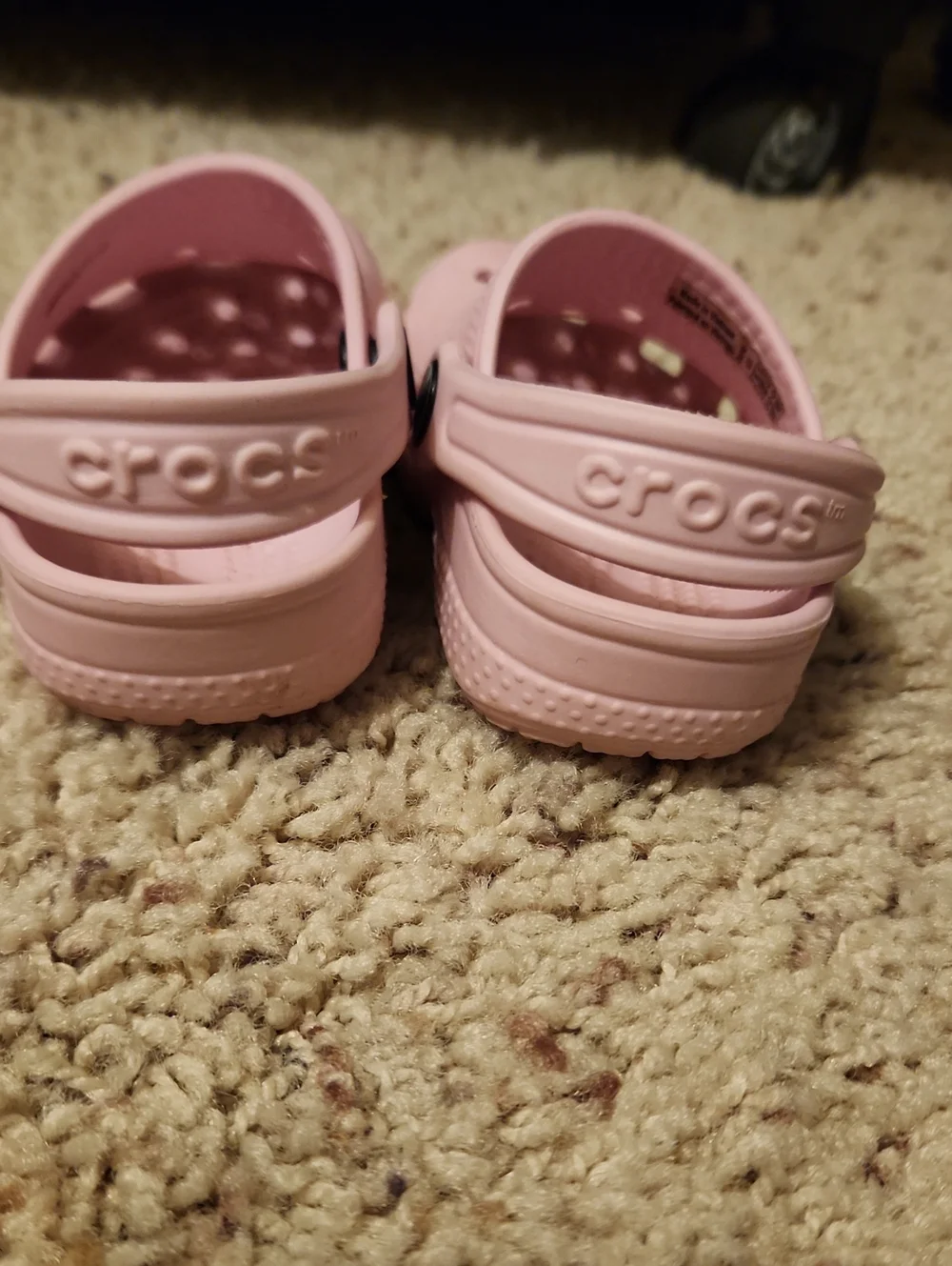 Pink Baby Crocs Size 2/3